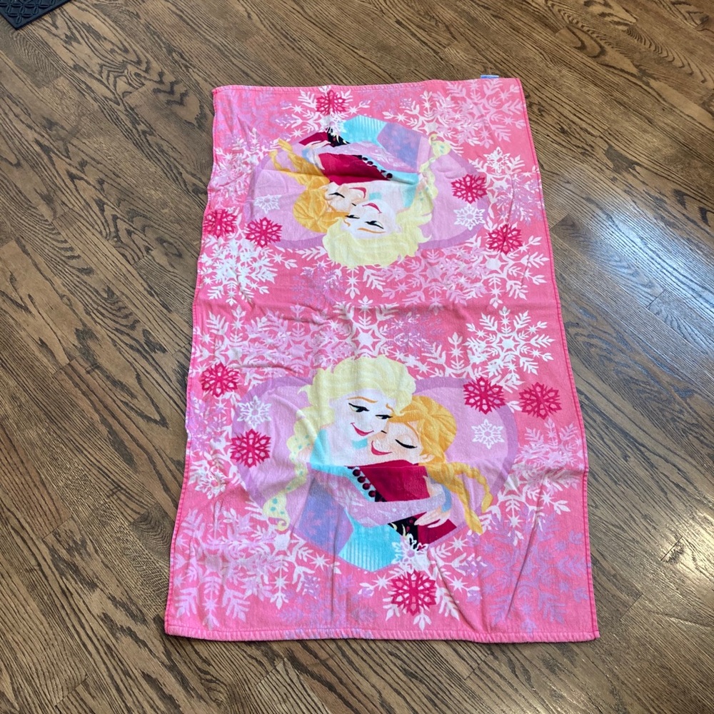 Frozen Beach Towel